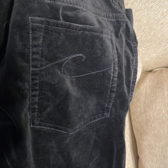 #43 CHICO’S pants velvet,black!,size 1.5 - Picture 7 of 8